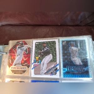 Luis Robert MLB Chicago White Sox Lot w/ Rookie Cup + Fireworks + Trending SP